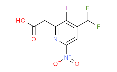 AM204724 | 1805422-61-0 | 4-(Difluoromethyl)-3-iodo-6-nitropyridine-2-acetic acid
