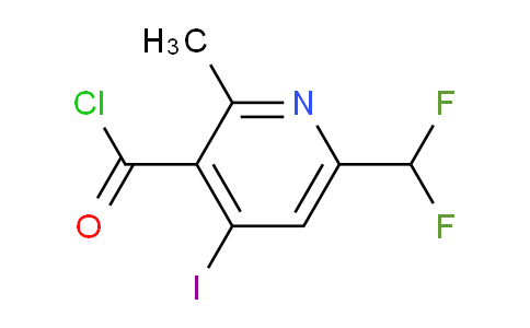 AM204728 | 1805421-71-9 | 6-(Difluoromethyl)-4-iodo-2-methylpyridine-3-carbonyl chloride