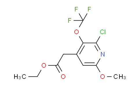 AM20473 | 1806226-56-1 | Ethyl 2-chloro-6-methoxy-3-(trifluoromethoxy)pyridine-4-acetate