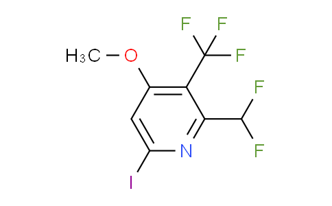 AM204737 | 1805623-27-1 | 2-(Difluoromethyl)-6-iodo-4-methoxy-3-(trifluoromethyl)pyridine