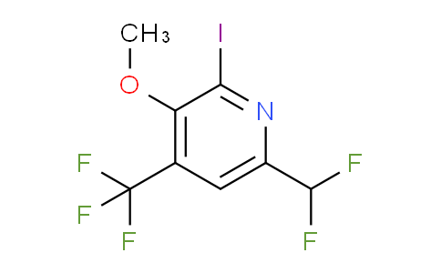 AM204739 | 1805089-49-9 | 6-(Difluoromethyl)-2-iodo-3-methoxy-4-(trifluoromethyl)pyridine