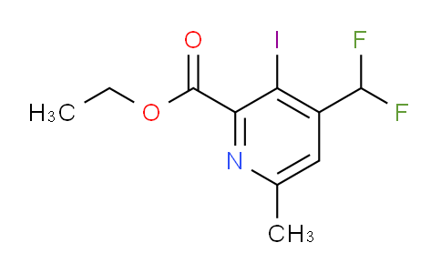 AM204740 | 1805549-08-9 | Ethyl 4-(difluoromethyl)-3-iodo-6-methylpyridine-2-carboxylate