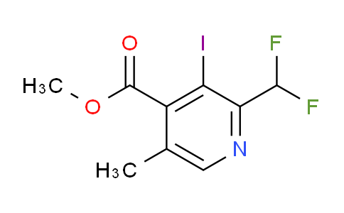 AM204744 | 1806946-31-5 | Methyl 2-(difluoromethyl)-3-iodo-5-methylpyridine-4-carboxylate
