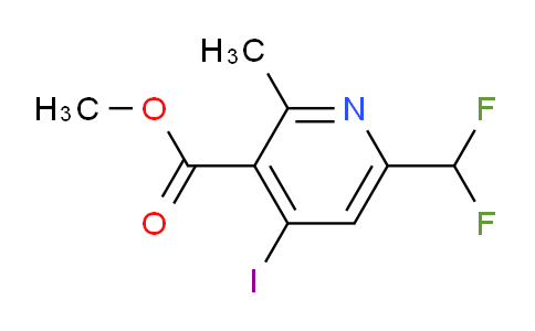 AM204746 | 1806020-24-5 | Methyl 6-(difluoromethyl)-4-iodo-2-methylpyridine-3-carboxylate