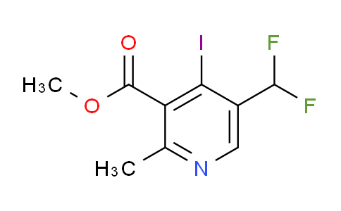 AM204748 | 1805418-63-6 | Methyl 5-(difluoromethyl)-4-iodo-2-methylpyridine-3-carboxylate