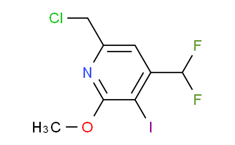 AM204749 | 1805507-39-4 | 6-(Chloromethyl)-4-(difluoromethyl)-3-iodo-2-methoxypyridine