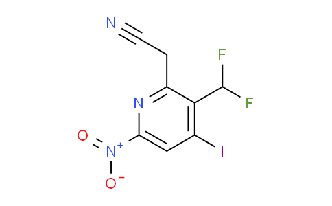 AM204753 | 1805260-86-9 | 3-(Difluoromethyl)-4-iodo-6-nitropyridine-2-acetonitrile