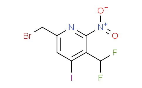 6-(Bromomethyl)-3-(difluoromethyl)-4-iodo-2-nitropyridine