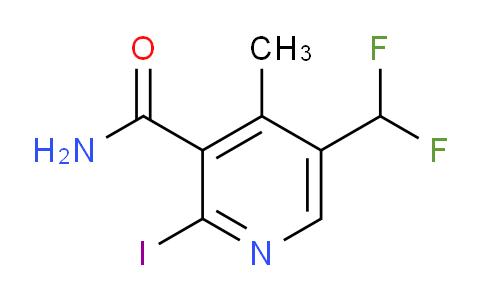 AM204767 | 1806859-86-8 | 5-(Difluoromethyl)-2-iodo-4-methylpyridine-3-carboxamide