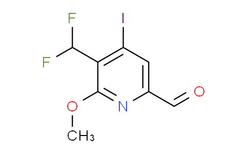 AM204777 | 1805412-55-8 | 3-(Difluoromethyl)-4-iodo-2-methoxypyridine-6-carboxaldehyde