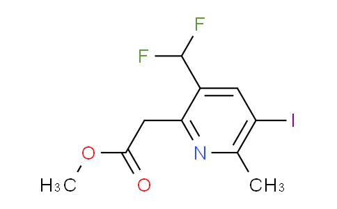 AM204782 | 1806949-45-0 | Methyl 3-(difluoromethyl)-5-iodo-6-methylpyridine-2-acetate