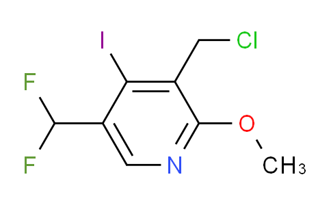AM204785 | 1806983-25-4 | 3-(Chloromethyl)-5-(difluoromethyl)-4-iodo-2-methoxypyridine