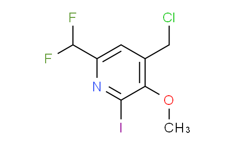 AM204787 | 1805410-33-6 | 4-(Chloromethyl)-6-(difluoromethyl)-2-iodo-3-methoxypyridine