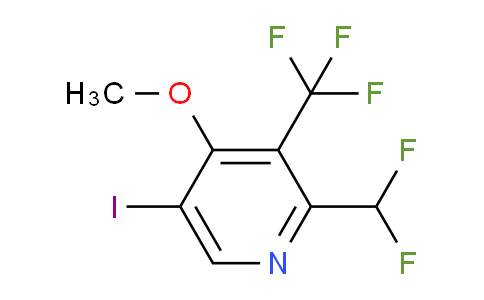 AM204788 | 1805538-79-7 | 2-(Difluoromethyl)-5-iodo-4-methoxy-3-(trifluoromethyl)pyridine