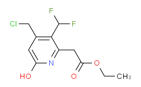 AM204789 | 1807092-67-6 | Ethyl 4-(chloromethyl)-3-(difluoromethyl)-6-hydroxypyridine-2-acetate