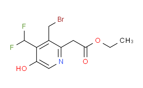 AM204792 | 1804863-21-5 | Ethyl 3-(bromomethyl)-4-(difluoromethyl)-5-hydroxypyridine-2-acetate