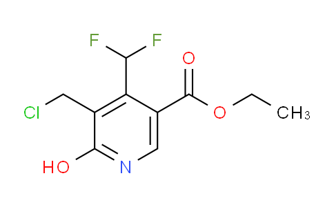 AM204794 | 1805095-36-6 | Ethyl 3-(chloromethyl)-4-(difluoromethyl)-2-hydroxypyridine-5-carboxylate