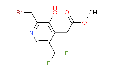 AM204797 | 1805536-52-0 | Methyl 2-(bromomethyl)-5-(difluoromethyl)-3-hydroxypyridine-4-acetate