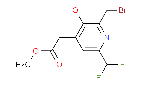 AM204799 | 1805090-21-4 | Methyl 2-(bromomethyl)-6-(difluoromethyl)-3-hydroxypyridine-4-acetate