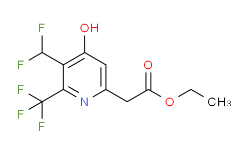 AM204800 | 1805530-85-1 | Ethyl 3-(difluoromethyl)-4-hydroxy-2-(trifluoromethyl)pyridine-6-acetate