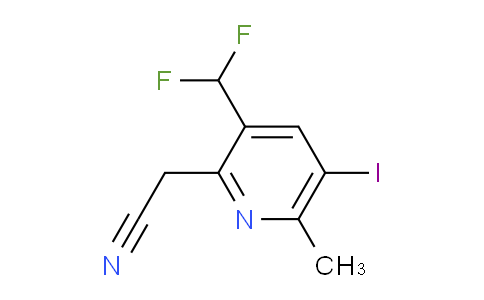 AM204801 | 1807018-99-0 | 3-(Difluoromethyl)-5-iodo-6-methylpyridine-2-acetonitrile