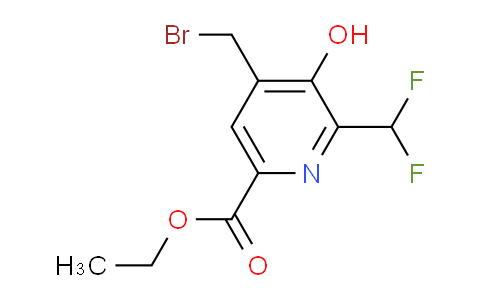 AM204806 | 1804862-29-0 | Ethyl 4-(bromomethyl)-2-(difluoromethyl)-3-hydroxypyridine-6-carboxylate