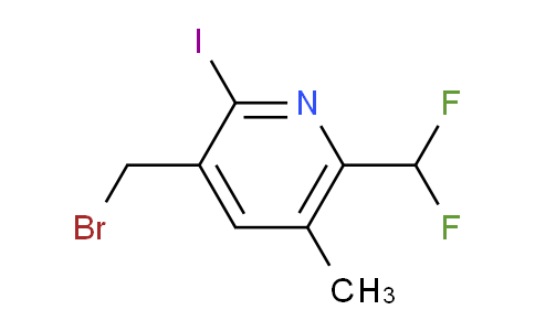 AM204809 | 1805251-76-6 | 3-(Bromomethyl)-6-(difluoromethyl)-2-iodo-5-methylpyridine