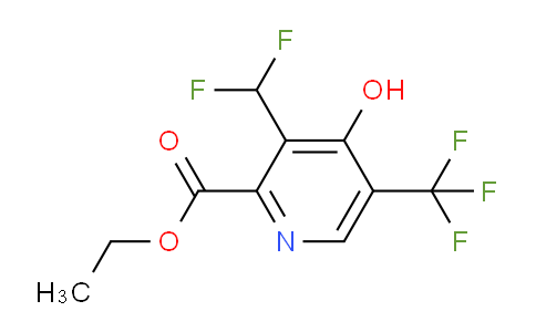 AM204812 | 1805540-91-3 | Ethyl 3-(difluoromethyl)-4-hydroxy-5-(trifluoromethyl)pyridine-2-carboxylate