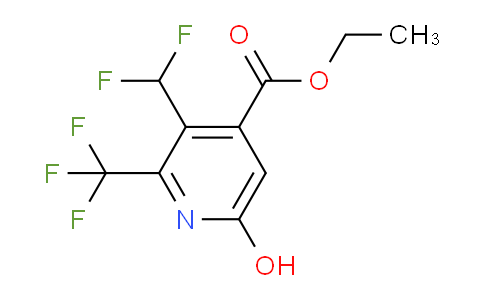AM204814 | 1805610-72-3 | Ethyl 3-(difluoromethyl)-6-hydroxy-2-(trifluoromethyl)pyridine-4-carboxylate