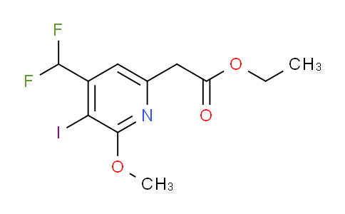 AM204817 | 1807014-41-0 | Ethyl 4-(difluoromethyl)-3-iodo-2-methoxypyridine-6-acetate
