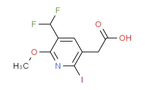 AM204818 | 1807093-58-8 | 3-(Difluoromethyl)-6-iodo-2-methoxypyridine-5-acetic acid