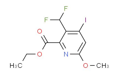 AM204820 | 1807136-26-0 | Ethyl 3-(difluoromethyl)-4-iodo-6-methoxypyridine-2-carboxylate