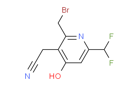 AM204823 | 1805544-90-4 | 2-(Bromomethyl)-6-(difluoromethyl)-4-hydroxypyridine-3-acetonitrile