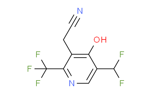AM204827 | 1806885-20-0 | 5-(Difluoromethyl)-4-hydroxy-2-(trifluoromethyl)pyridine-3-acetonitrile