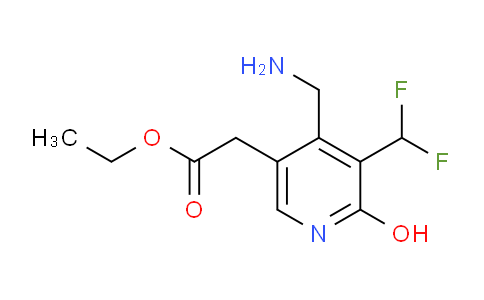 AM204831 | 1805544-36-8 | Ethyl 4-(aminomethyl)-3-(difluoromethyl)-2-hydroxypyridine-5-acetate