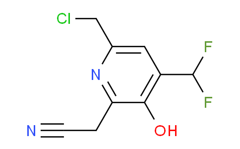 AM204832 | 1807126-94-8 | 6-(Chloromethyl)-4-(difluoromethyl)-3-hydroxypyridine-2-acetonitrile