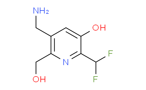 5-(Aminomethyl)-2-(difluoromethyl)-3-hydroxypyridine-6-methanol