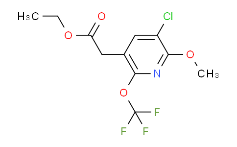 AM20484 | 1804591-73-8 | Ethyl 3-chloro-2-methoxy-6-(trifluoromethoxy)pyridine-5-acetate