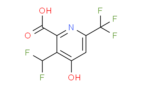 AM204849 | 1806947-24-9 | 3-(Difluoromethyl)-4-hydroxy-6-(trifluoromethyl)pyridine-2-carboxylic acid