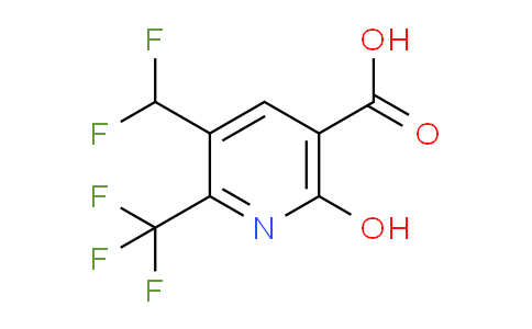AM204851 | 1805089-33-1 | 3-(Difluoromethyl)-6-hydroxy-2-(trifluoromethyl)pyridine-5-carboxylic acid