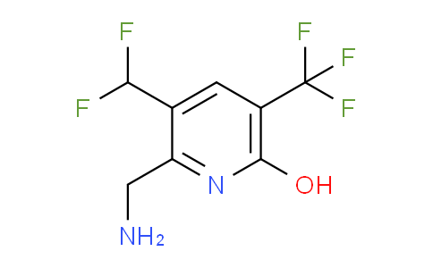 AM204854 | 1807134-77-5 | 2-(Aminomethyl)-3-(difluoromethyl)-6-hydroxy-5-(trifluoromethyl)pyridine
