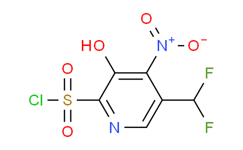 AM204858 | 1805992-49-7 | 5-(Difluoromethyl)-3-hydroxy-4-nitropyridine-2-sulfonyl chloride