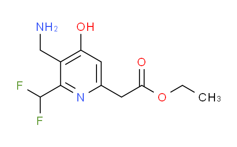 AM204859 | 1807082-34-3 | Ethyl 3-(aminomethyl)-2-(difluoromethyl)-4-hydroxypyridine-6-acetate