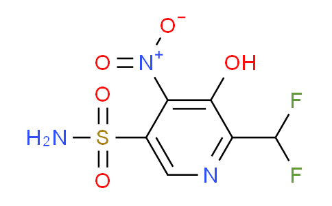 AM204860 | 1805542-82-8 | 2-(Difluoromethyl)-3-hydroxy-4-nitropyridine-5-sulfonamide