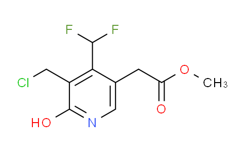 AM204863 | 1805505-10-5 | Methyl 3-(chloromethyl)-4-(difluoromethyl)-2-hydroxypyridine-5-acetate