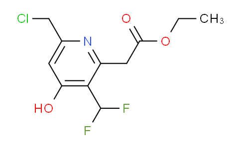 AM204864 | 1805411-24-8 | Ethyl 6-(chloromethyl)-3-(difluoromethyl)-4-hydroxypyridine-2-acetate