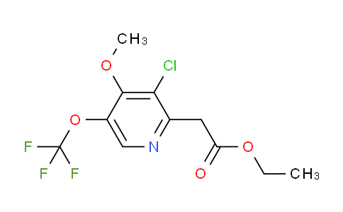 AM20487 | 1804692-88-3 | Ethyl 3-chloro-4-methoxy-5-(trifluoromethoxy)pyridine-2-acetate