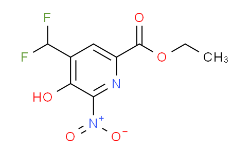 AM204873 | 1805541-44-9 | Ethyl 4-(difluoromethyl)-3-hydroxy-2-nitropyridine-6-carboxylate