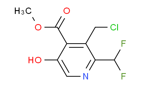 AM204875 | 1807129-03-8 | Methyl 3-(chloromethyl)-2-(difluoromethyl)-5-hydroxypyridine-4-carboxylate