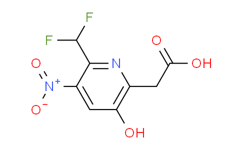 AM204878 | 1805399-76-1 | 2-(Difluoromethyl)-5-hydroxy-3-nitropyridine-6-acetic acid